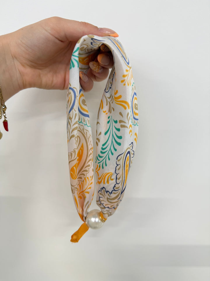 PEARL SCARF ORANGE (B-WARE)