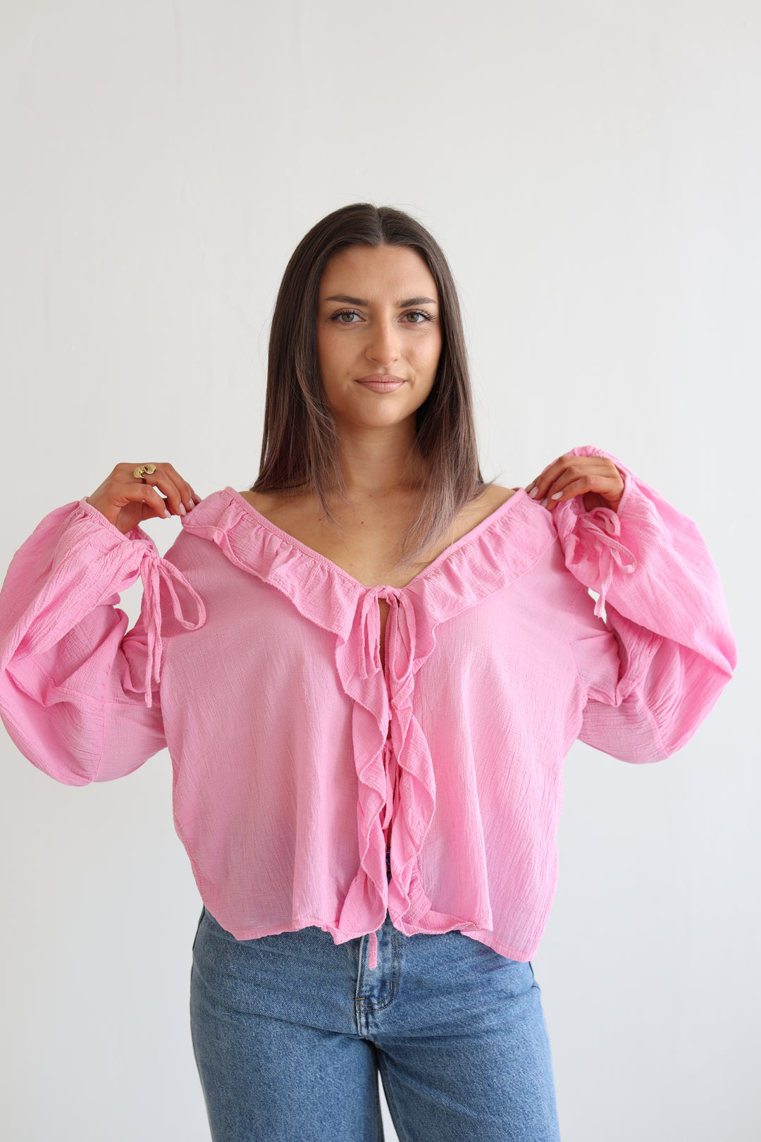 Rüschenbluse Leyla