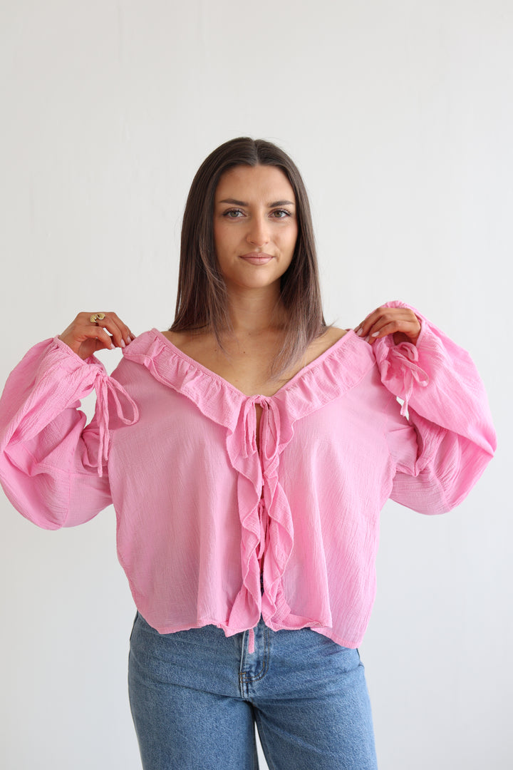 Rüschenbluse Leyla