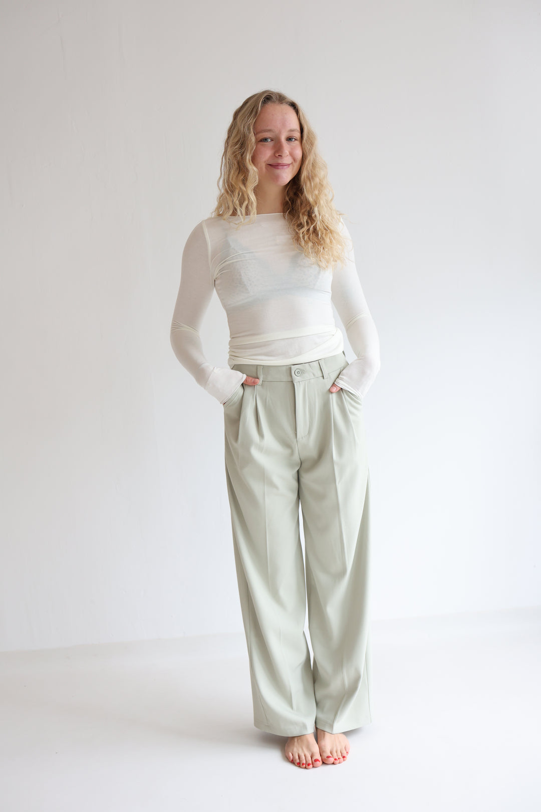 Bundfaltenhose Relaxed Fit