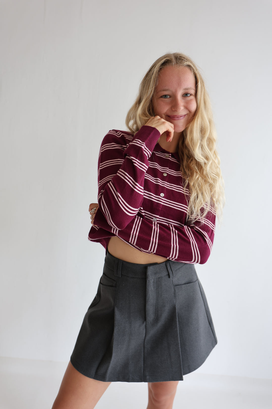 Long Striped Polo Ella