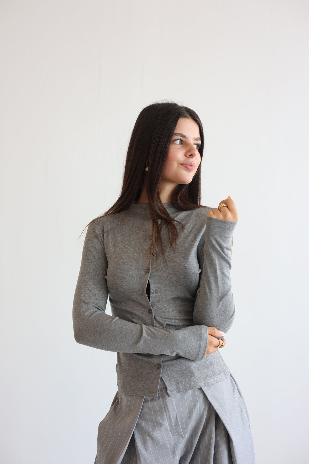 Cloud Button-Up Shirt