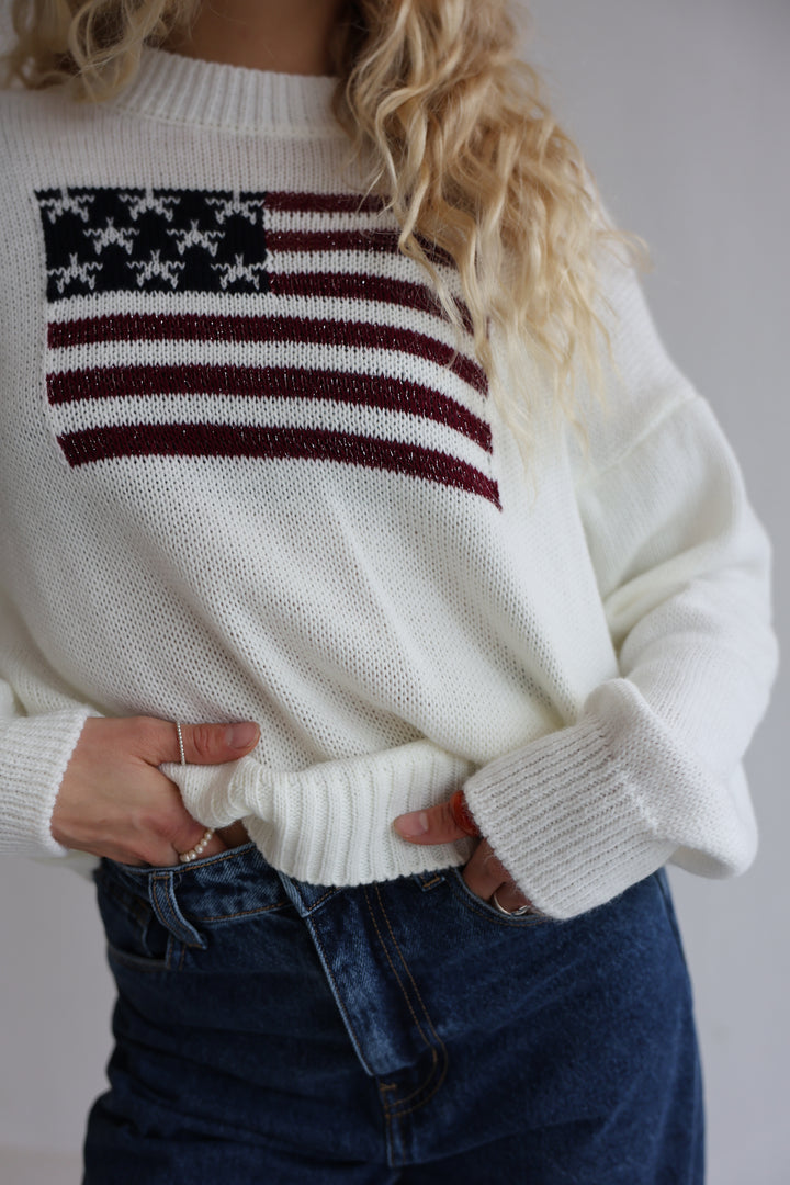 Strickpullover American Girl