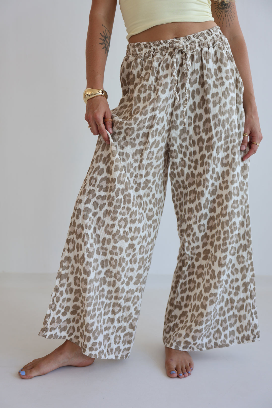 Musselinhose Timeless Leopard