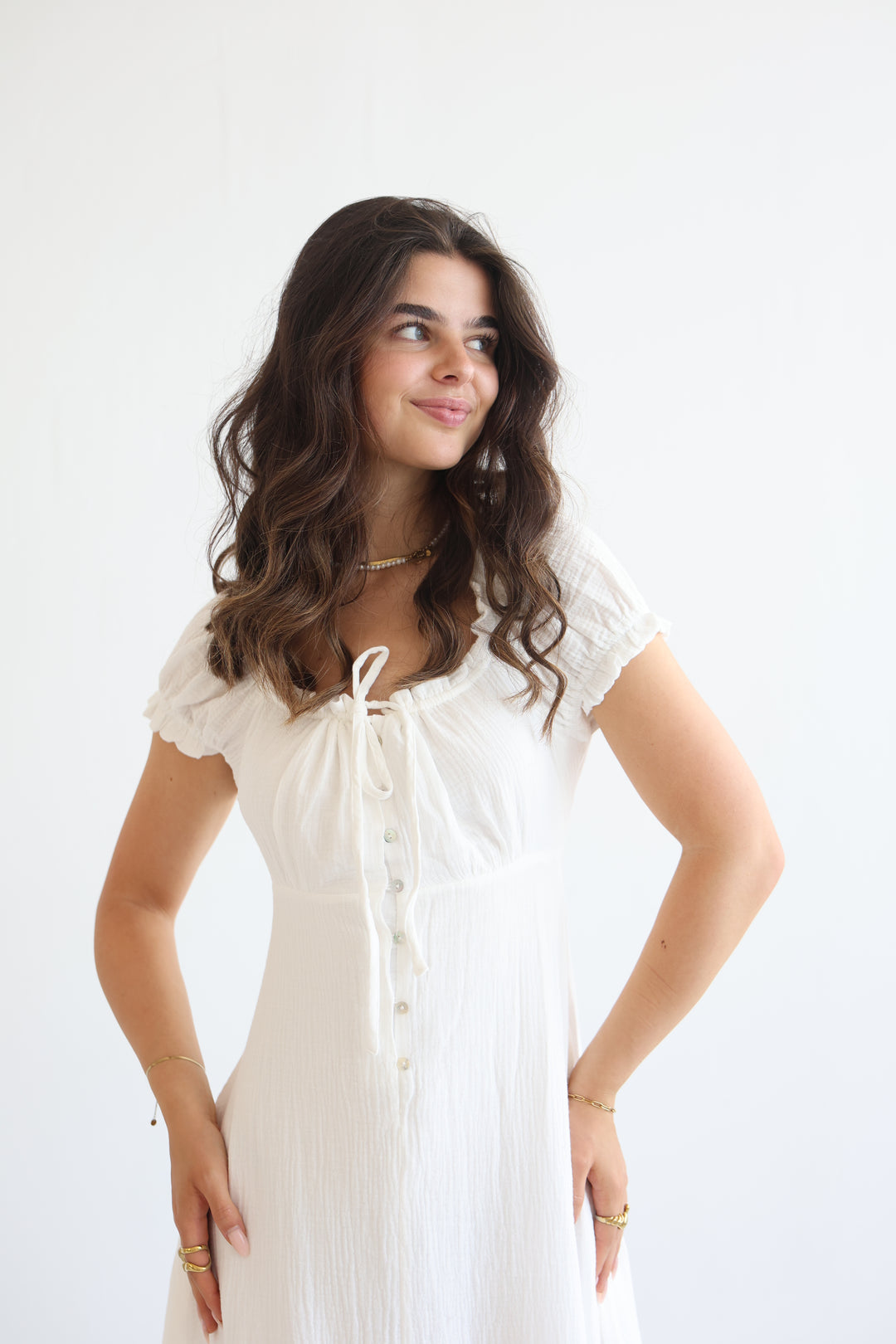 Taffy Pastel Ruffle Midi Dress
