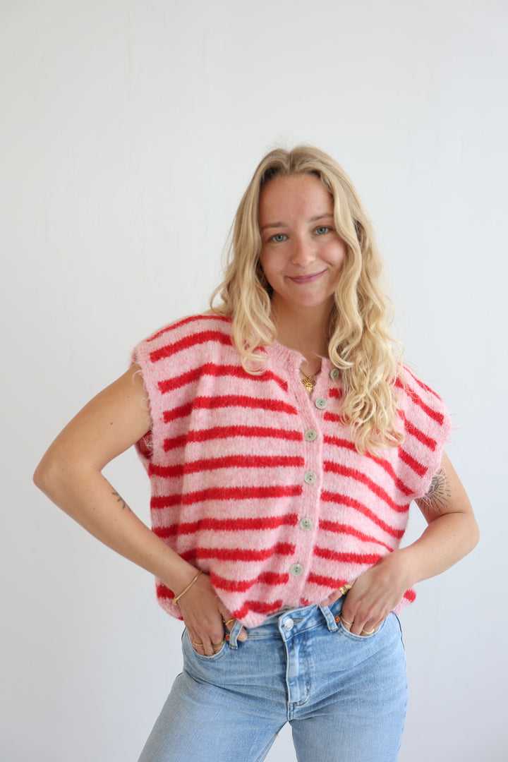 Gestreifte Weste Cosima