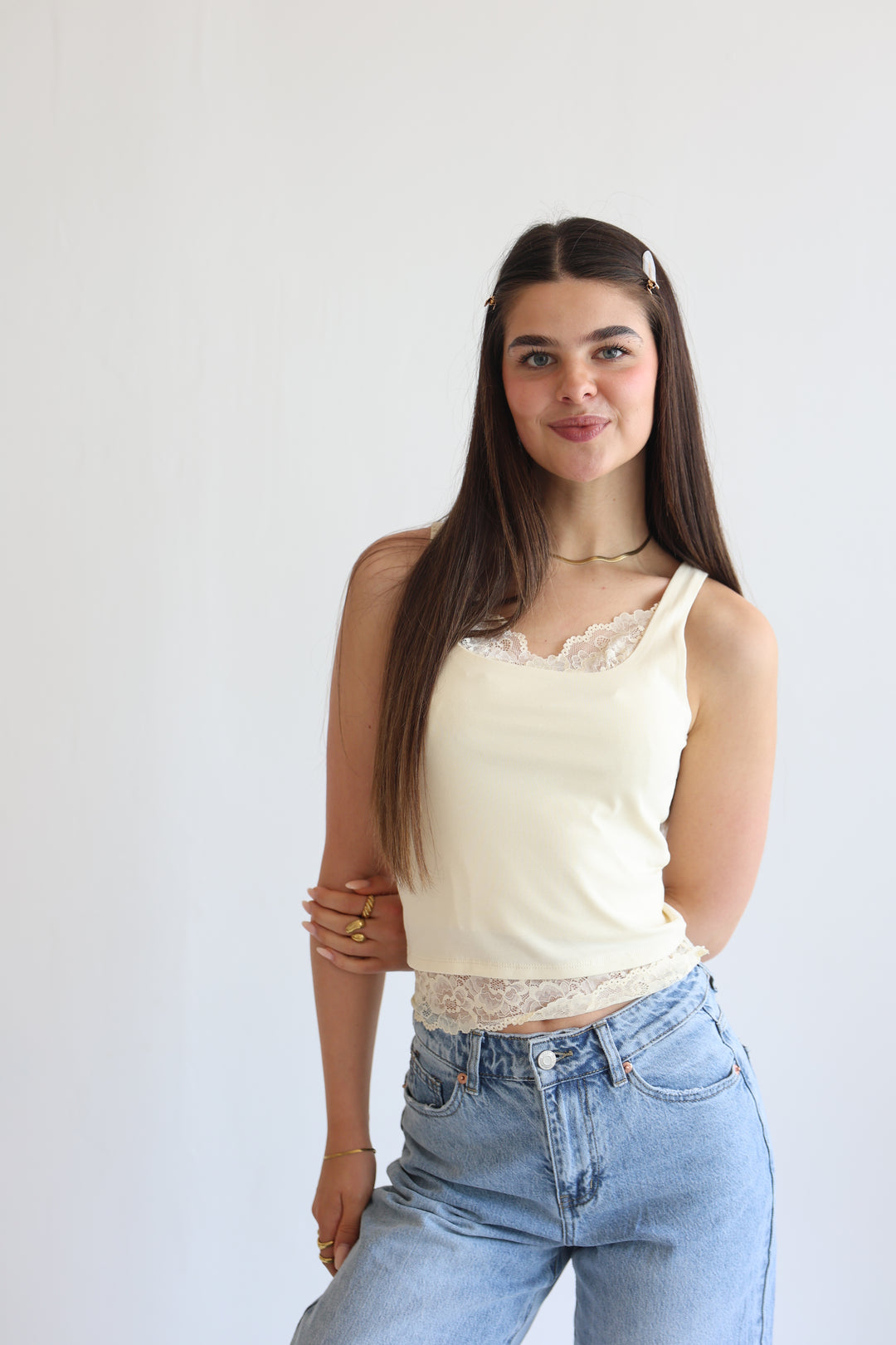 Sweet Lace Cami Top
