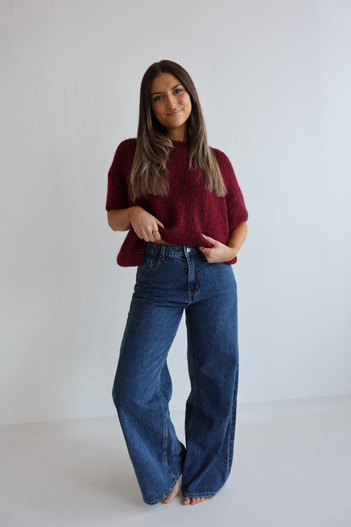 Kurzarm Oversize Pullover Merve