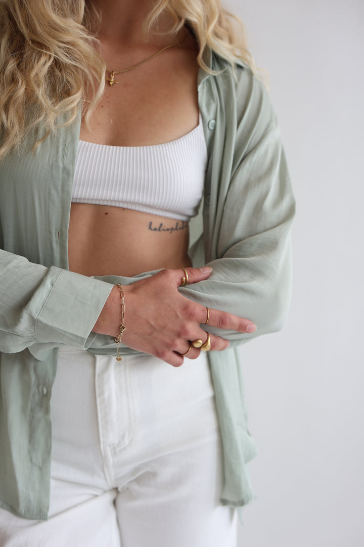 Oversize Viskose Bluse Luna