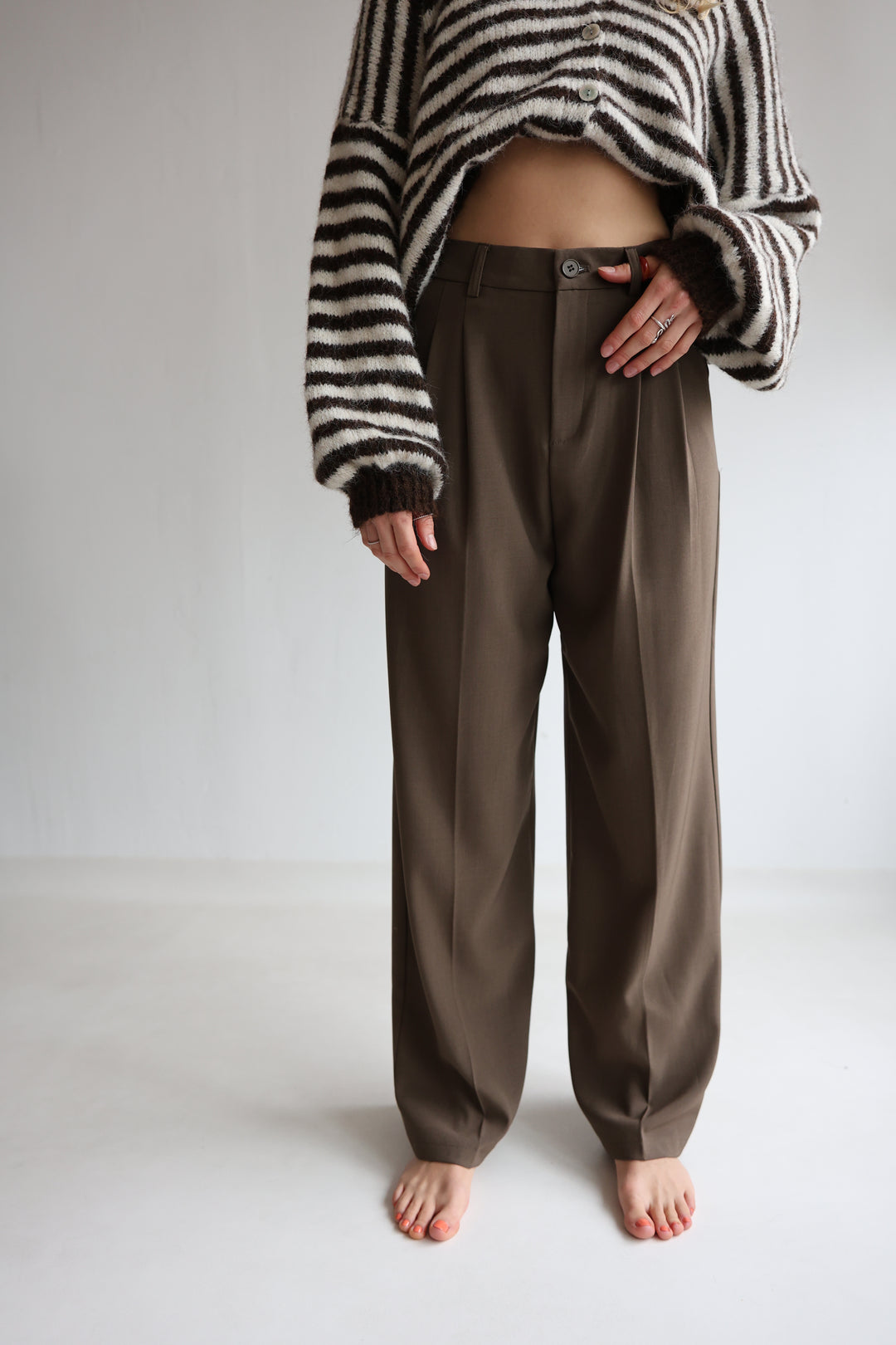 Bundfaltenhose Relaxed Fit