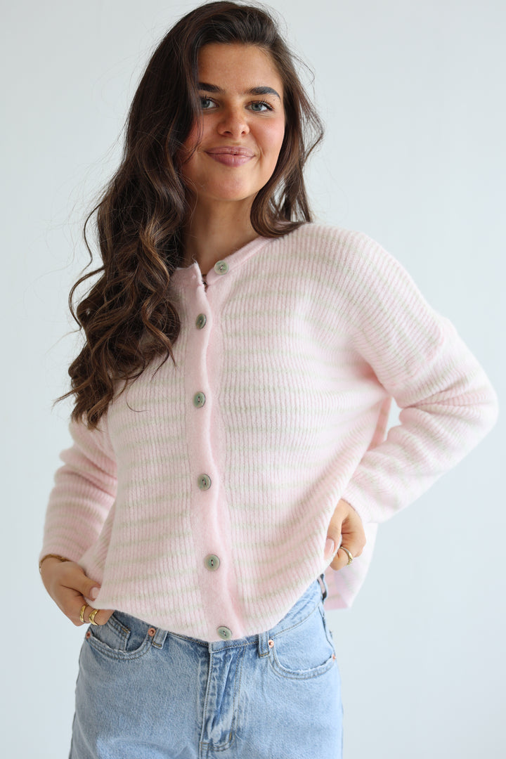 Gestreifter Cardigan Josephine