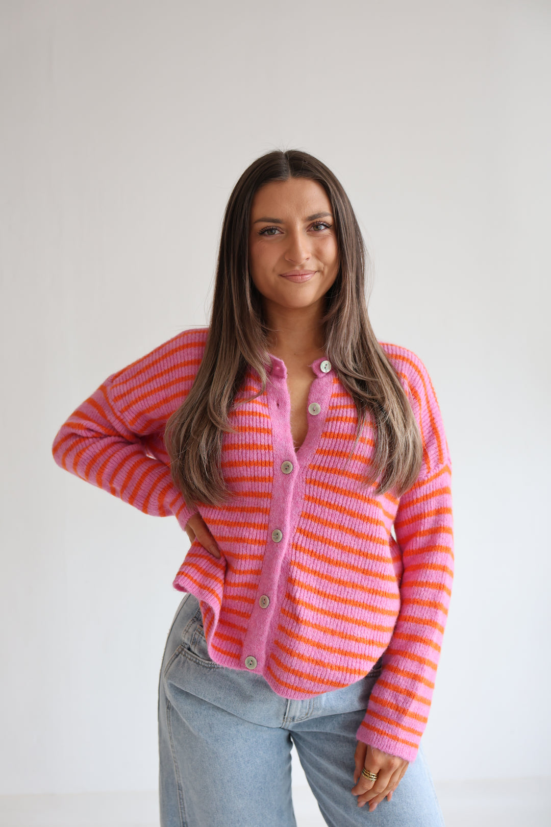 Gestreifter Cardigan Josephine