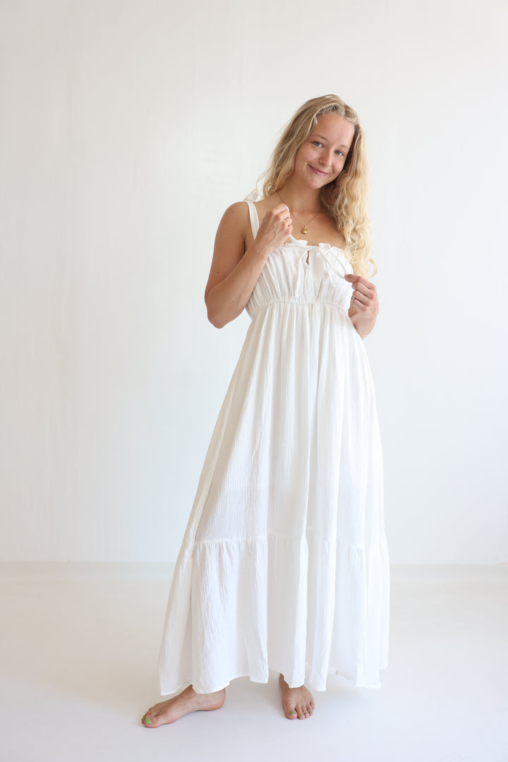 Pastel Musselin Summer Dress