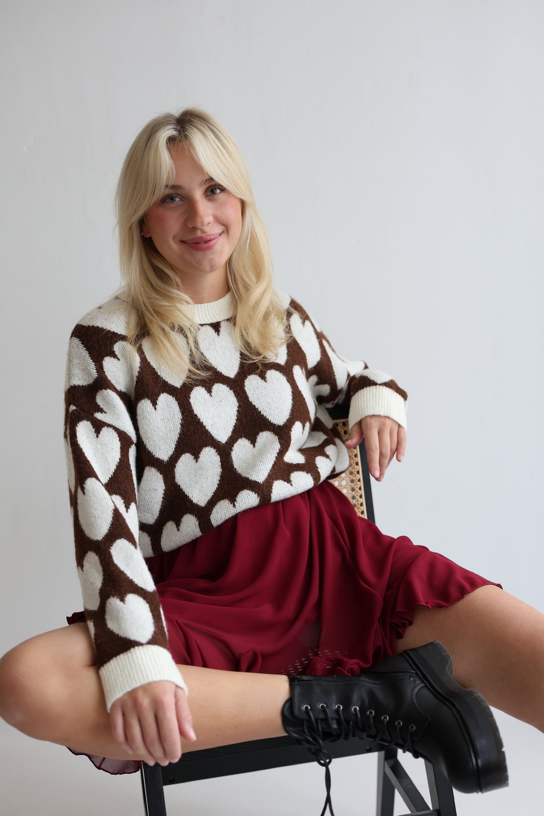 Pullover December Heart