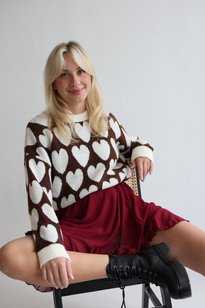 Pullover December Heart