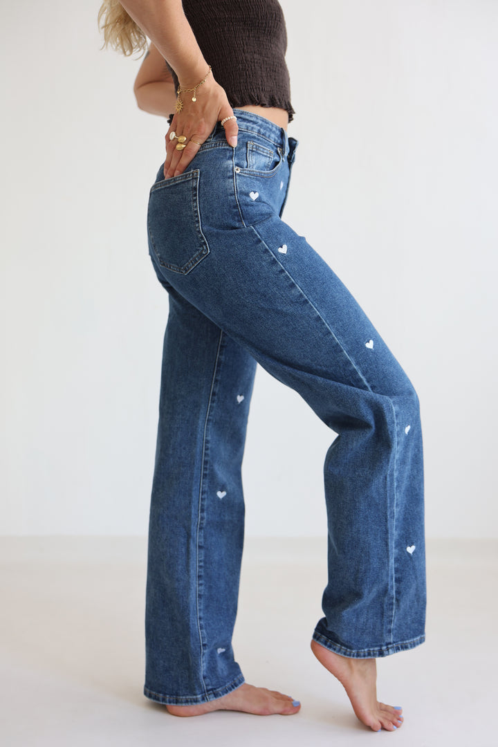 Love Letter Straight Fit Jeans