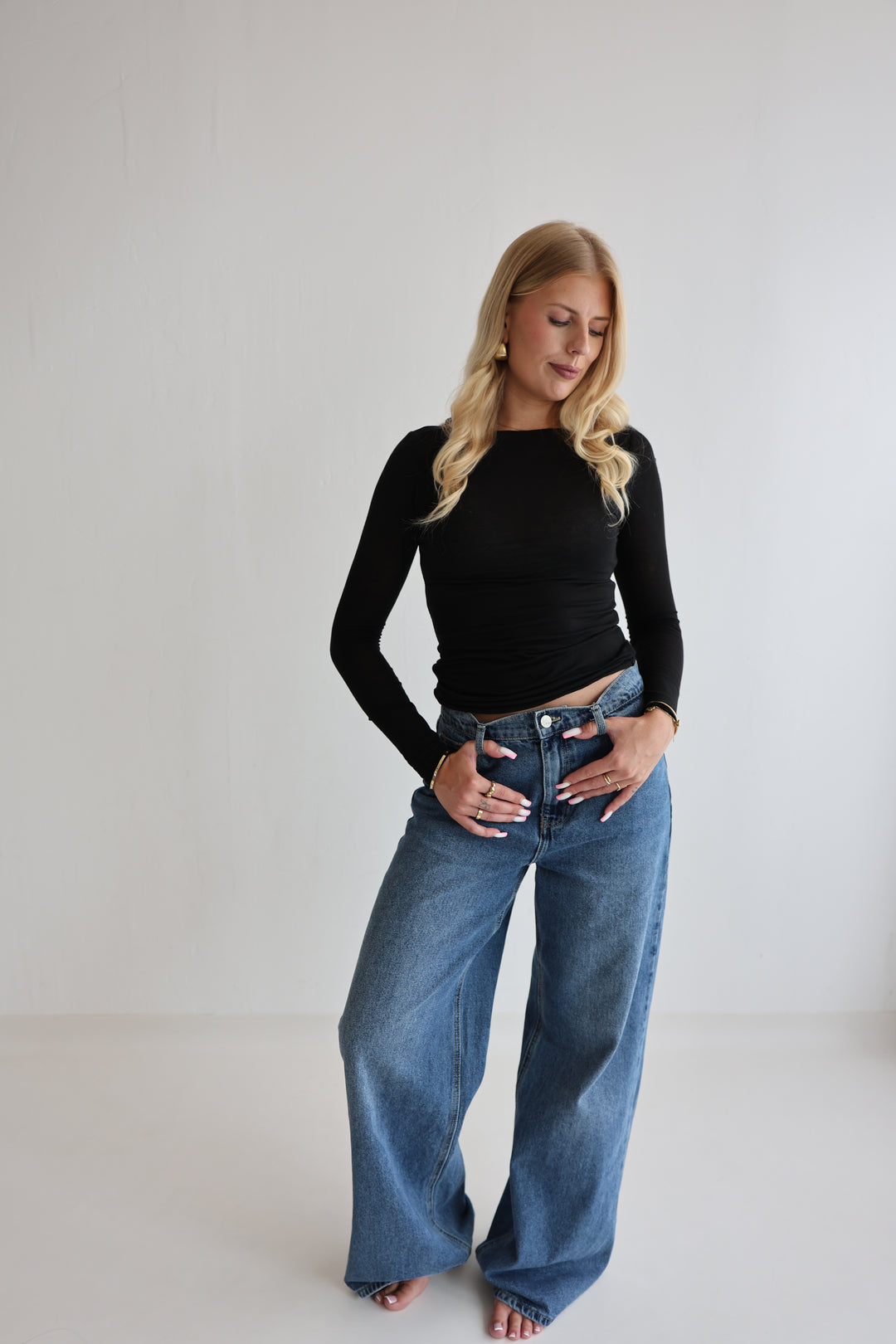 Cashmere Longsleeve Liliana (einfarbig)