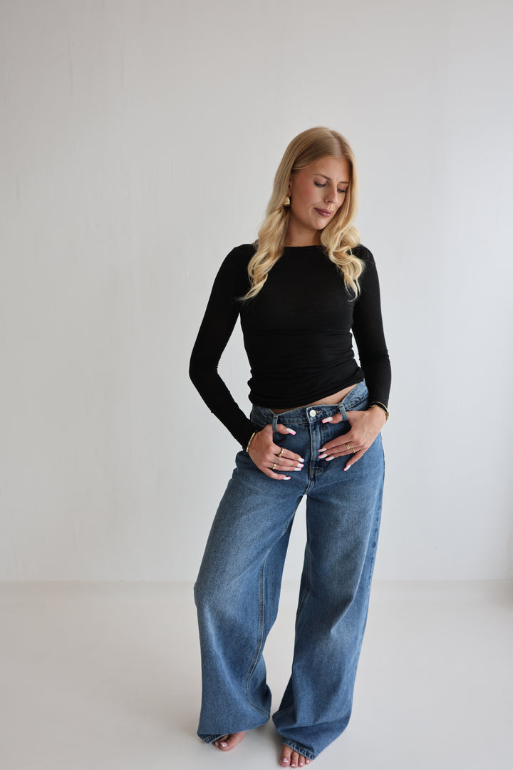 Cashmere Longsleeve Liliana (einfarbig)