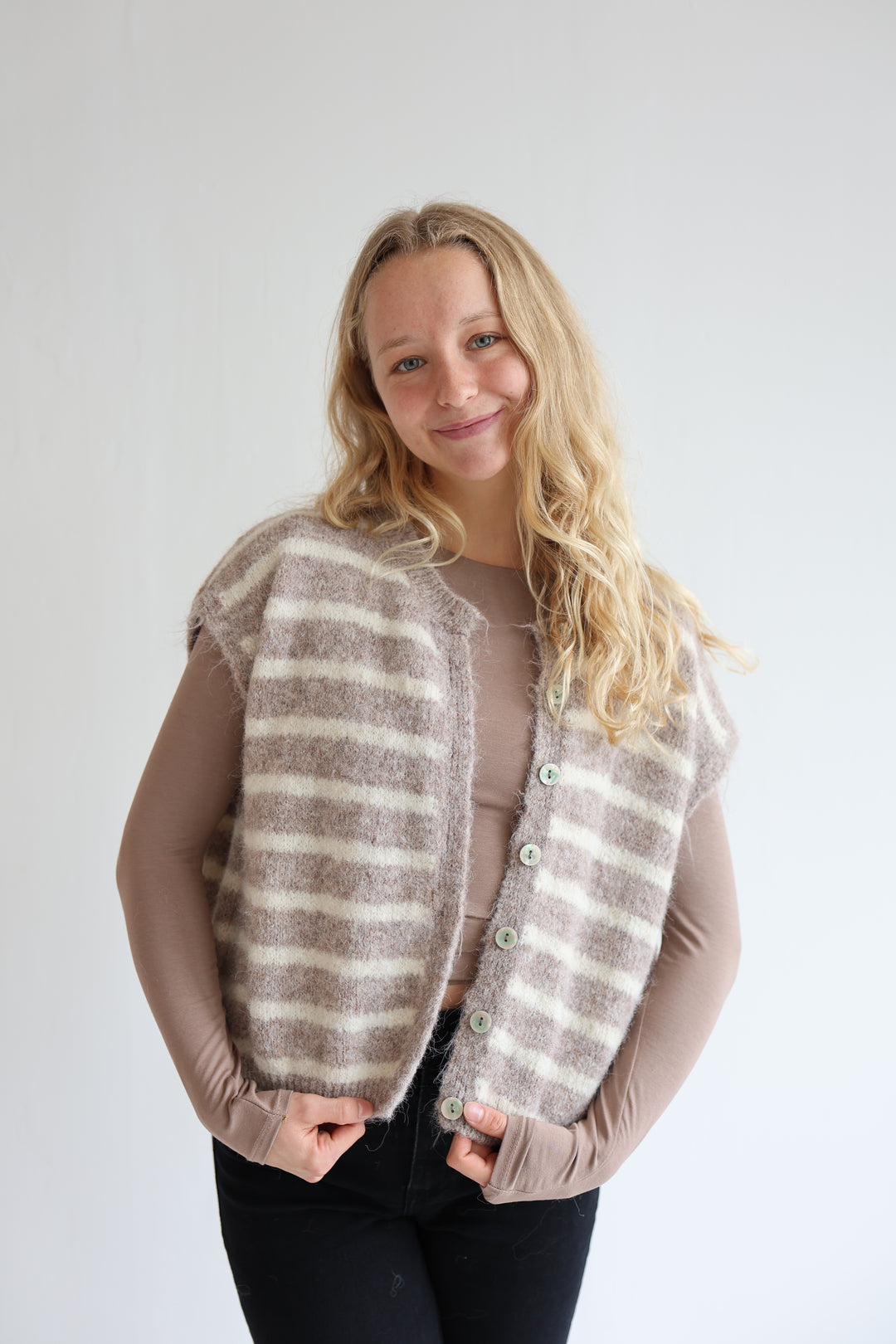 Gestreifte Weste Cosima