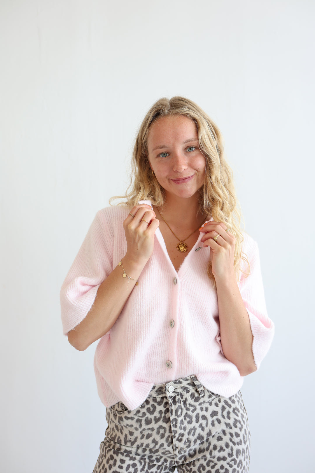 Kurzarm Cardigan Jolina