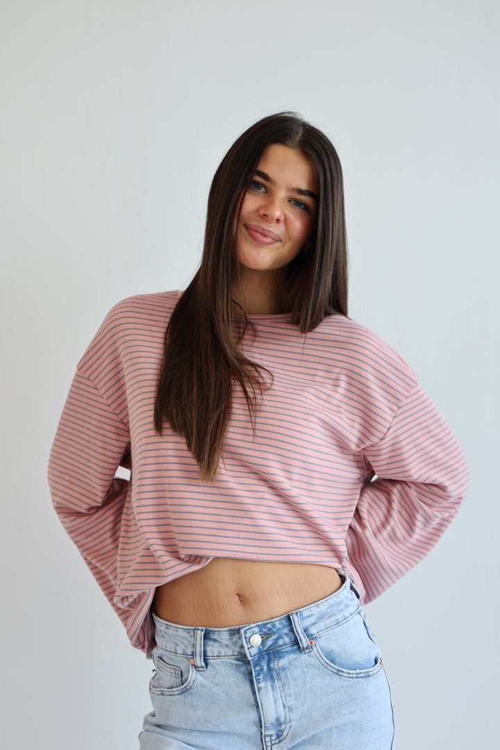 Gestreiftes Longsleeve Striped Soul