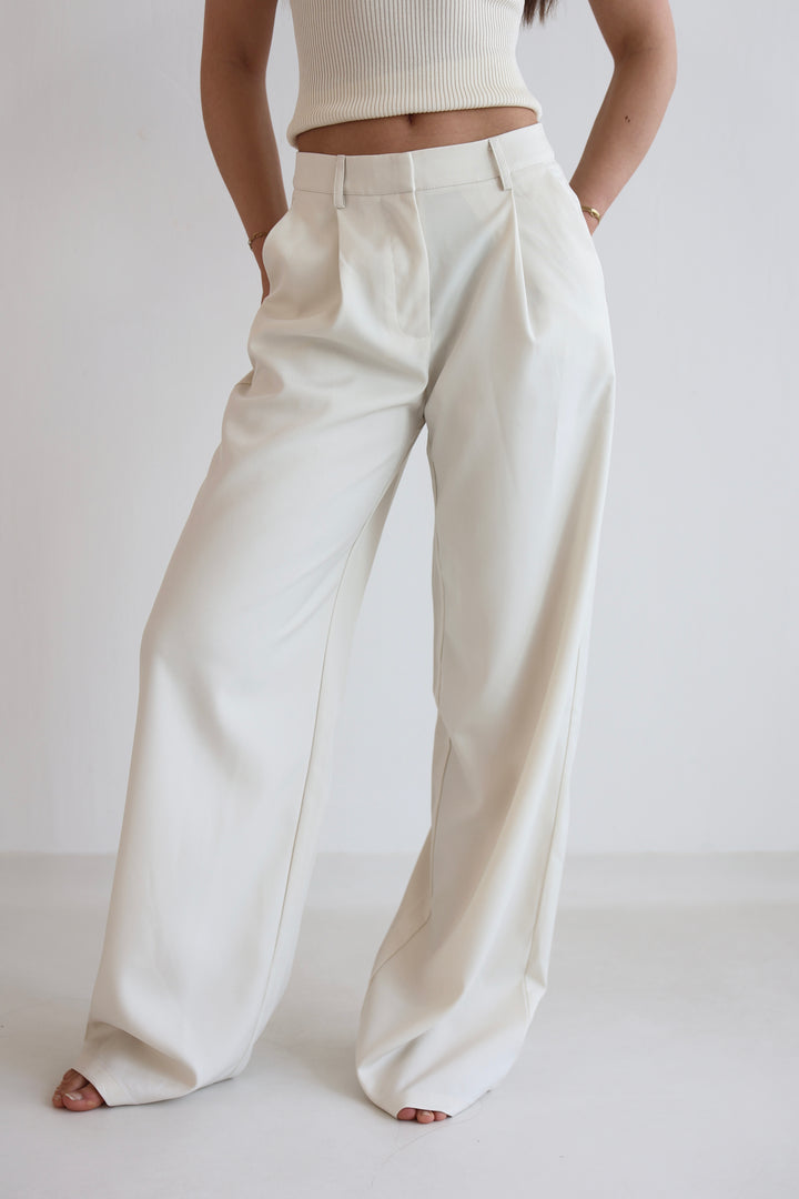 Bundfaltenhose Casual Look