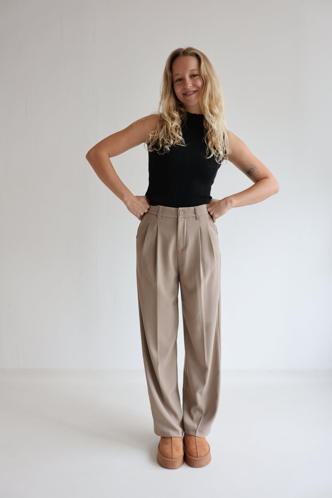 Bundfaltenhose Relaxed Fit