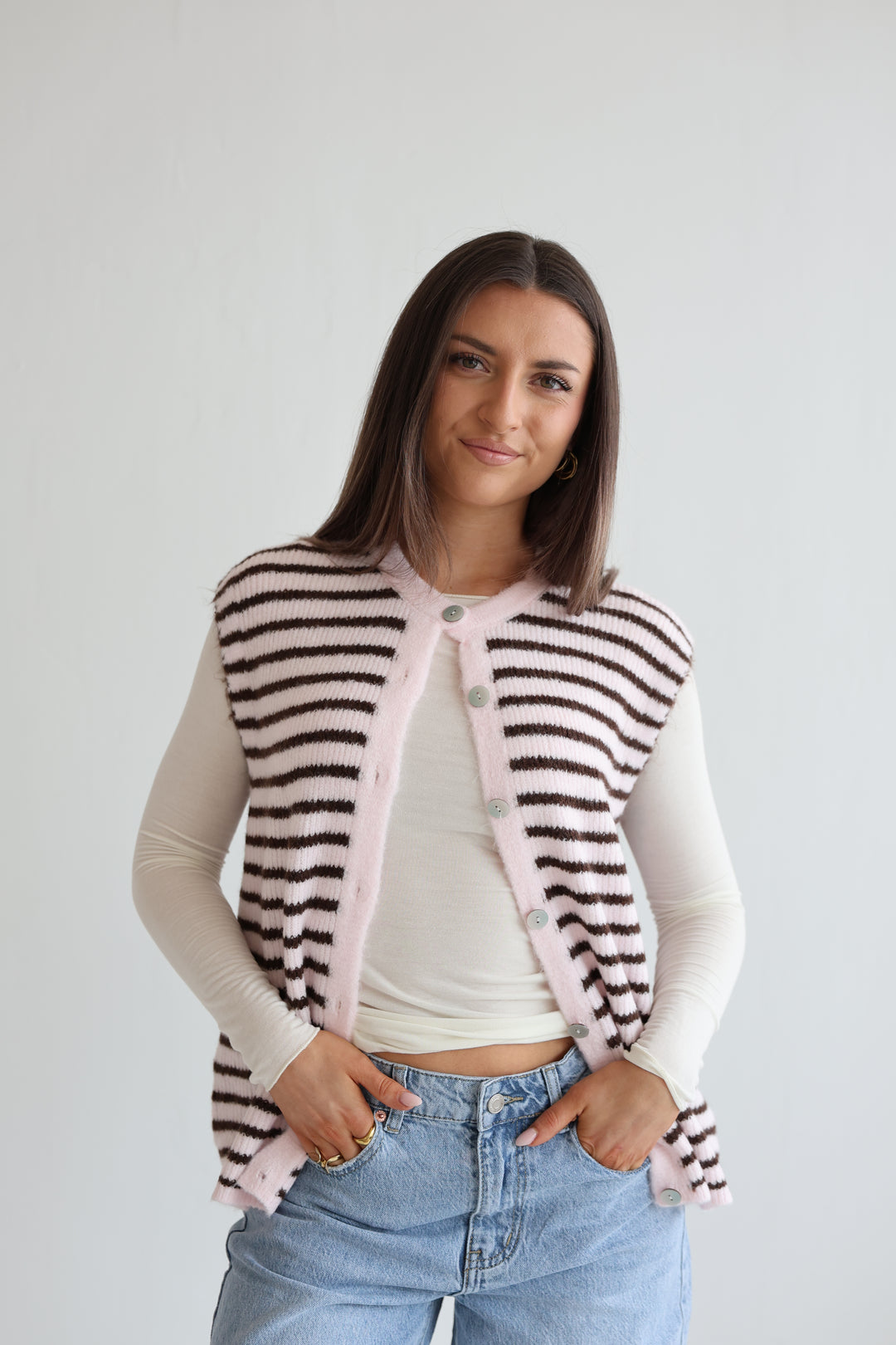 Gestreifte Weste Josephine