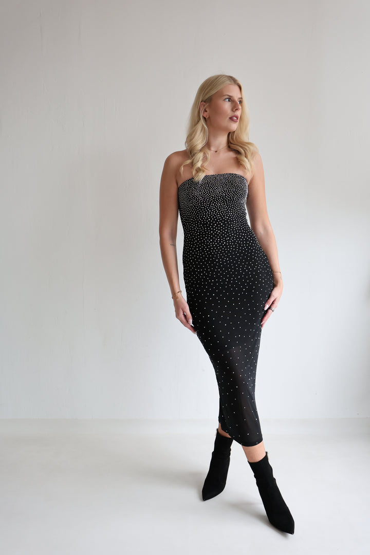 Bandeaukleid Shimmer Rain