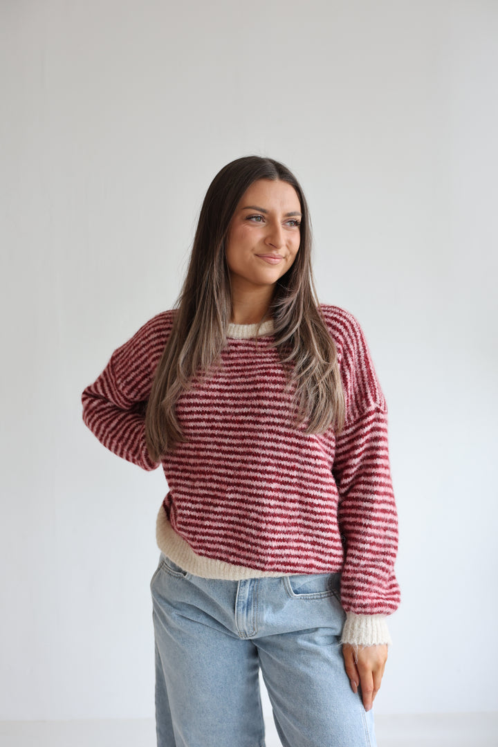 Gestreifter Pullover Moodline Knit