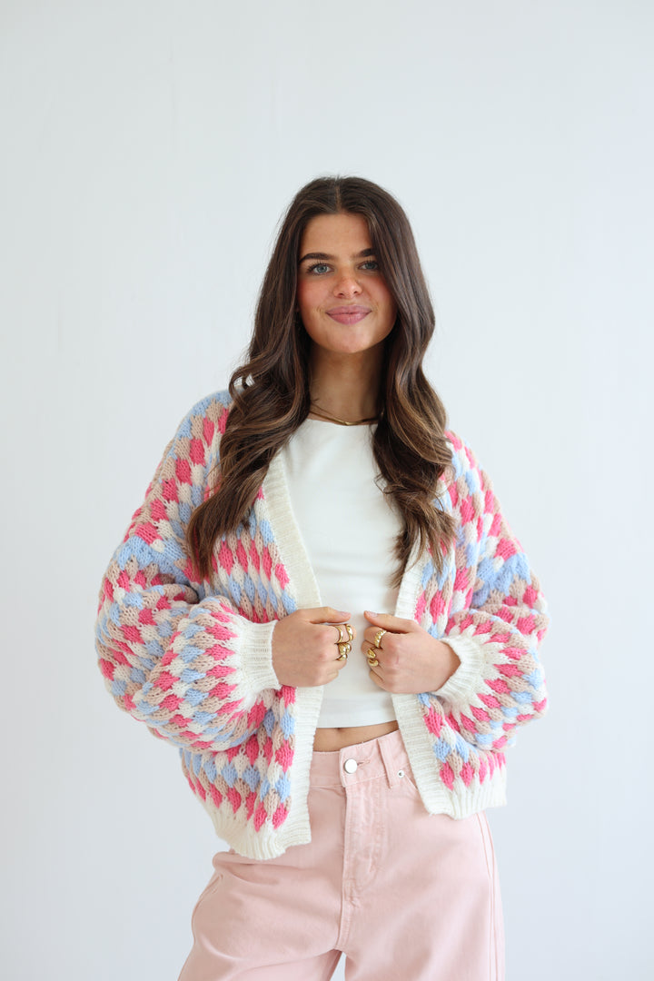 Sugar Pop Knit Cardigan
