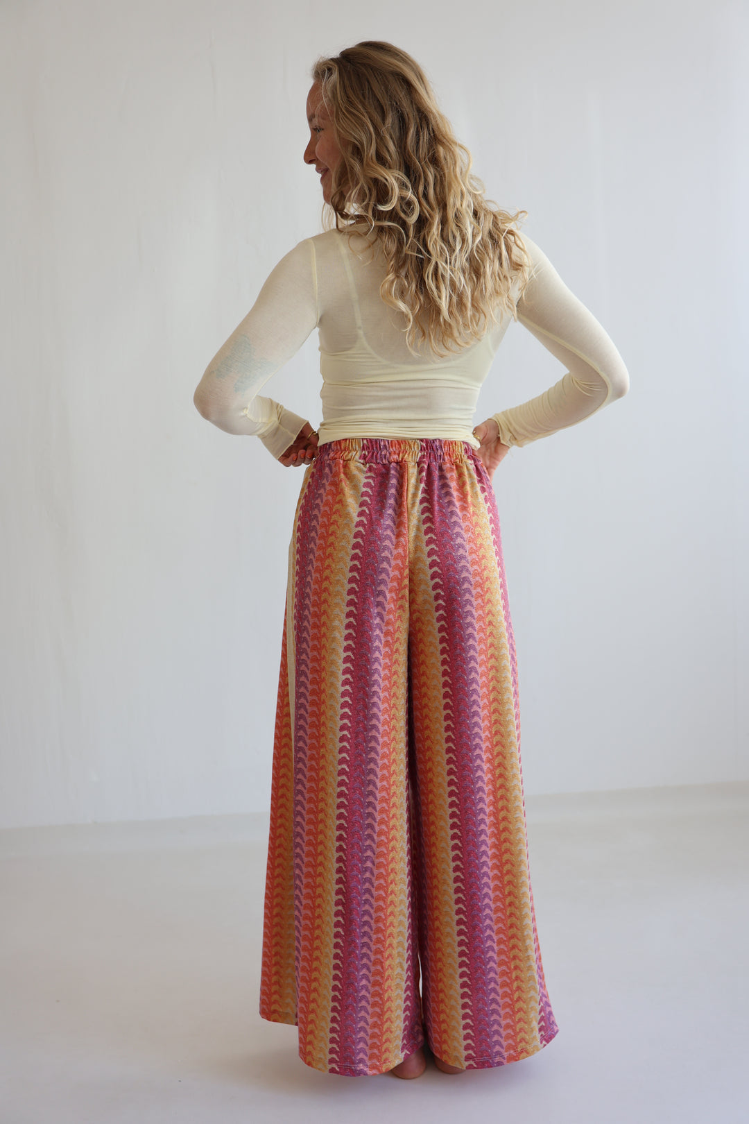 Colorful flowy Pants