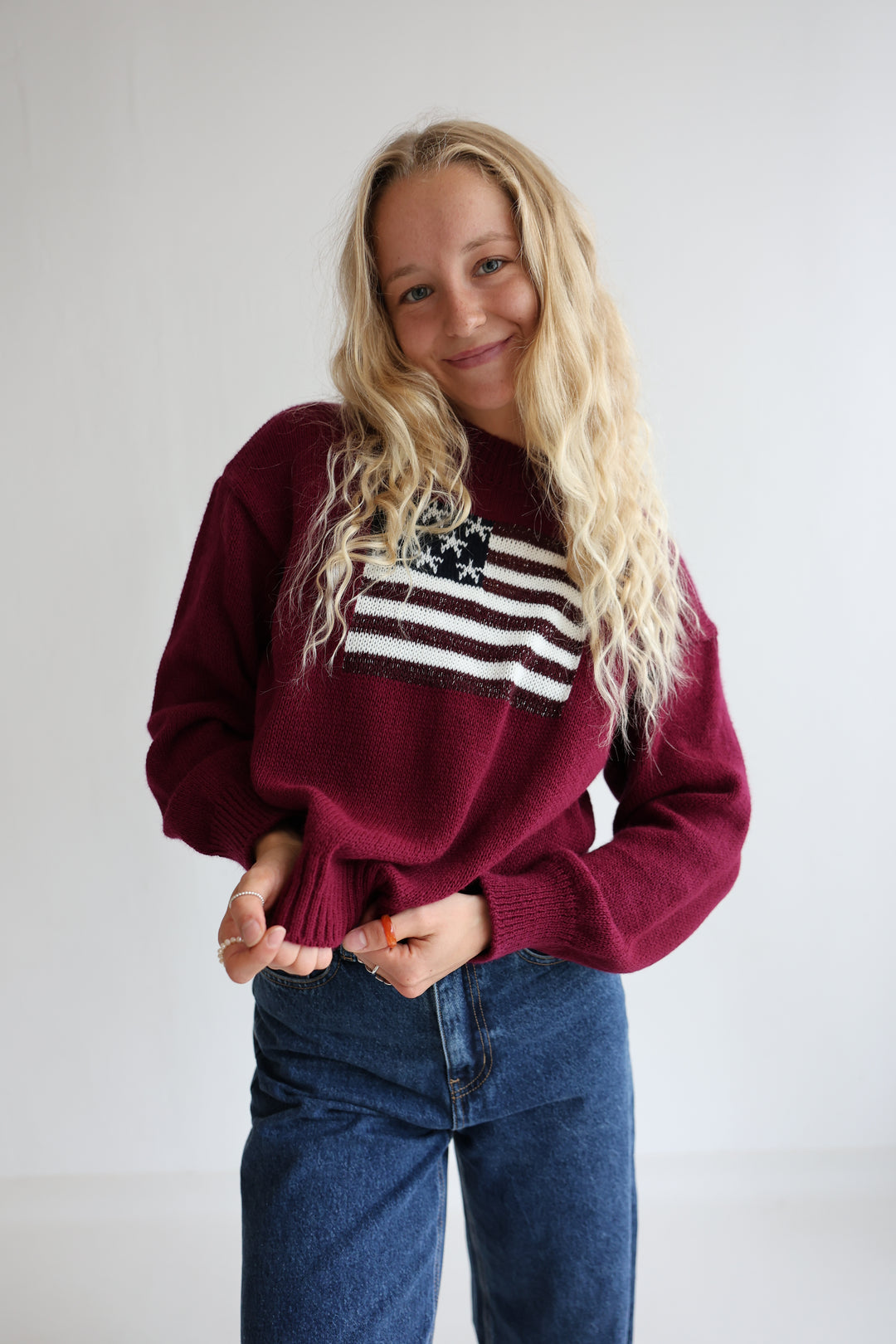 Strickpullover American Girl