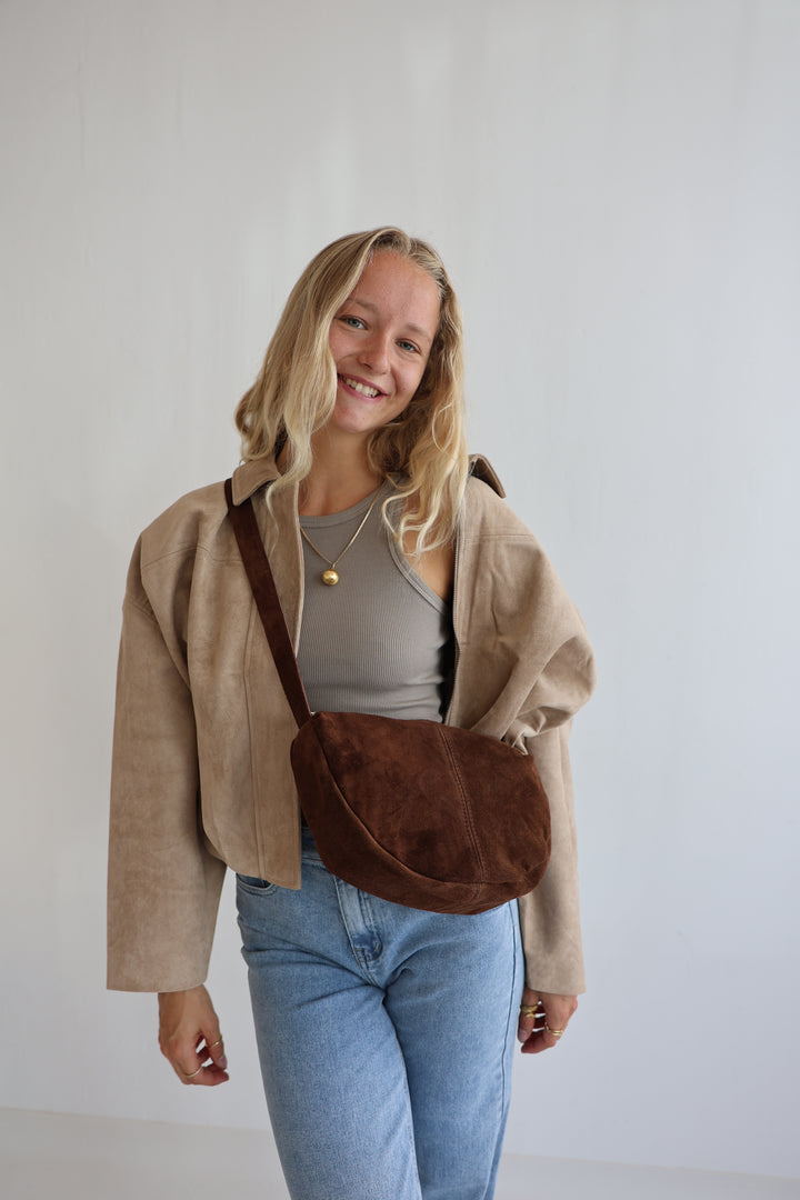 Wildledertasche Maple