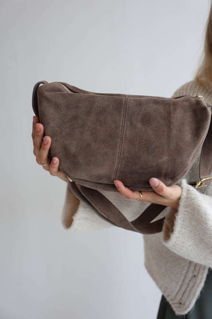 Wildledertasche Maple