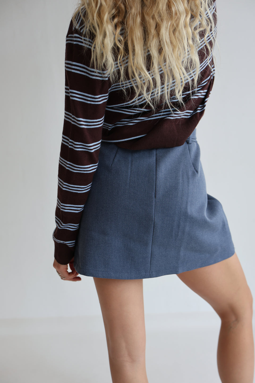 Kurzer Hosenrock mit Gürtel Britney