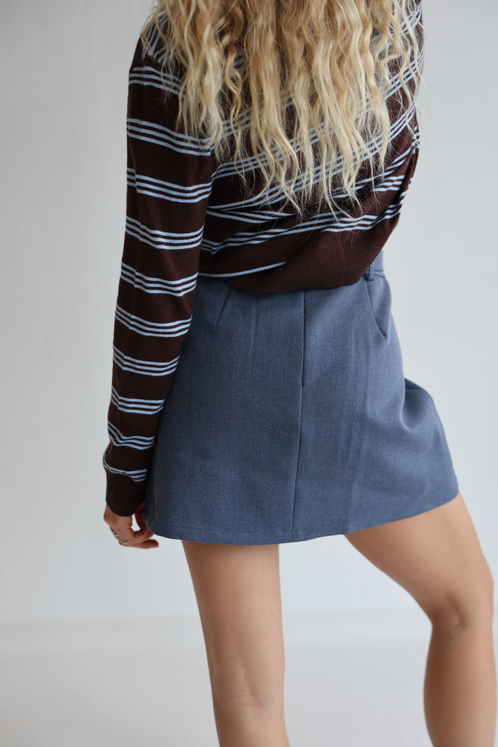 Kurzer Hosenrock mit Gürtel Britney