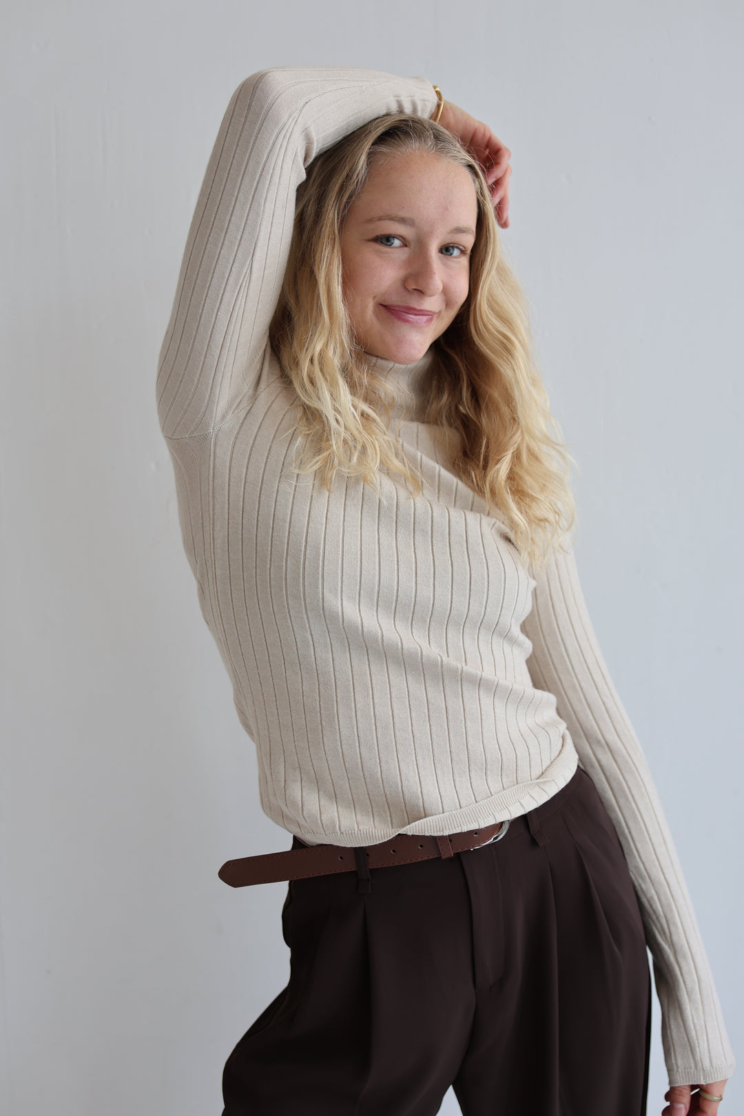 Rollkragenpullover Basicly