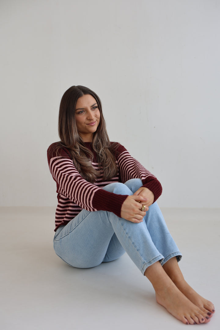 Gestreifter Pullover Nora