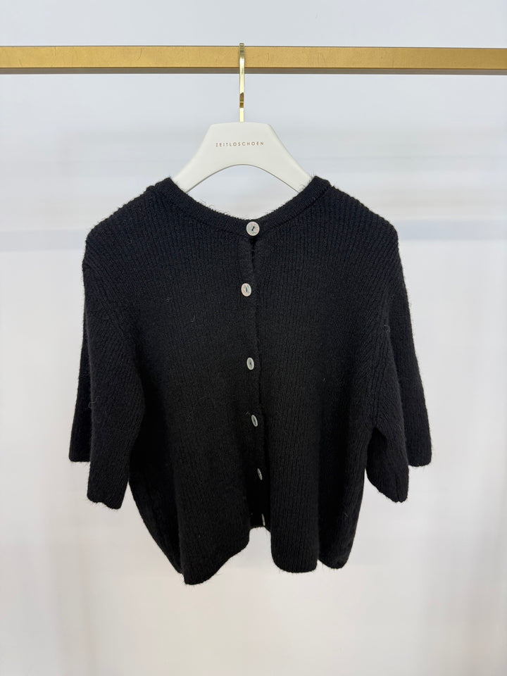 KURZARM CARDIGAN JOLINA SCHWARZ (B-WARE)