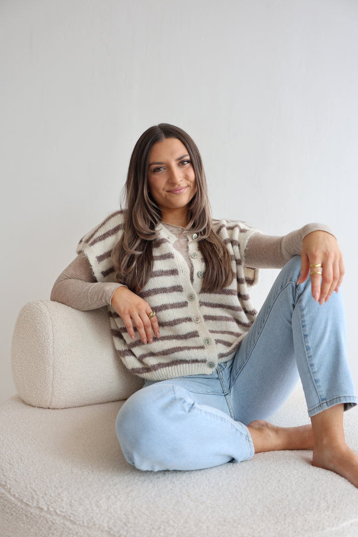 Gestreifte Weste Cosima