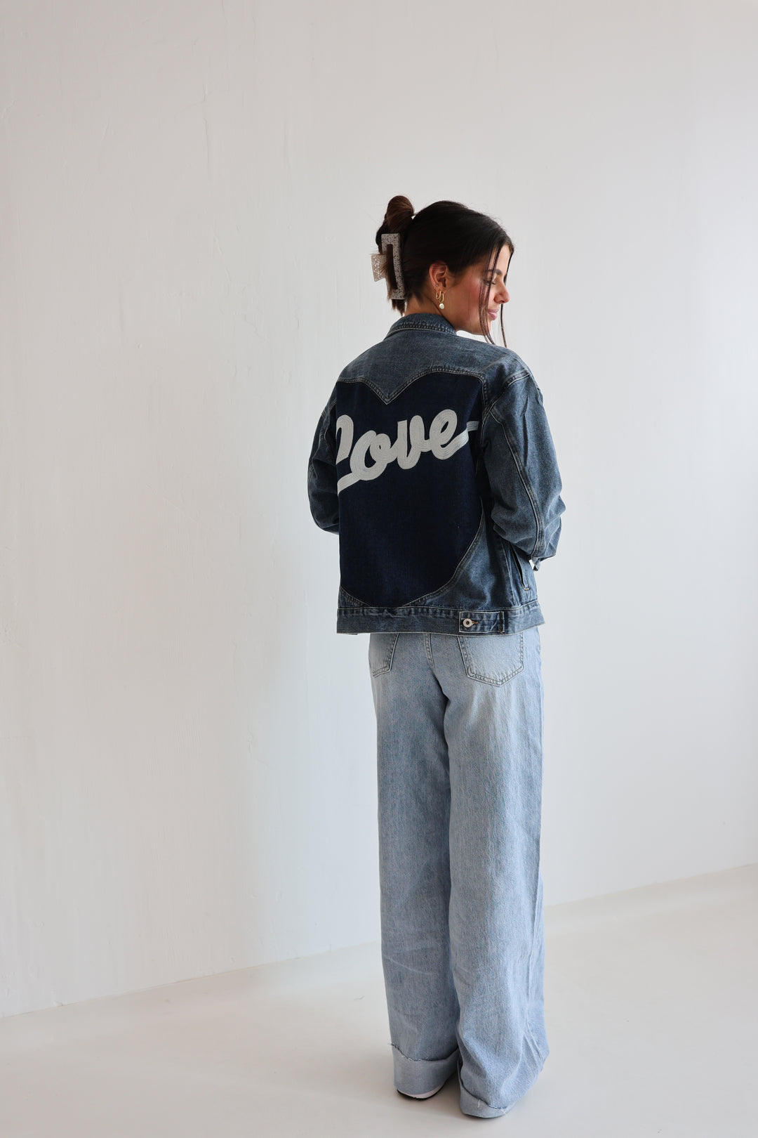 Love Letter Denim Jacket