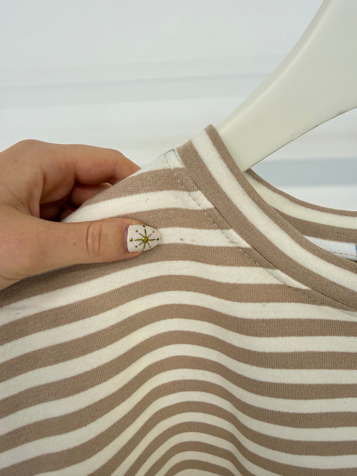RELAXED LINES TEE BEIGE (B-WARE)