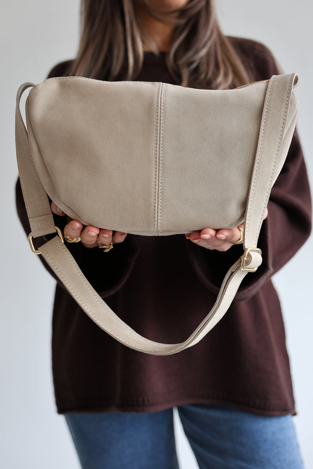 Wildledertasche Maple