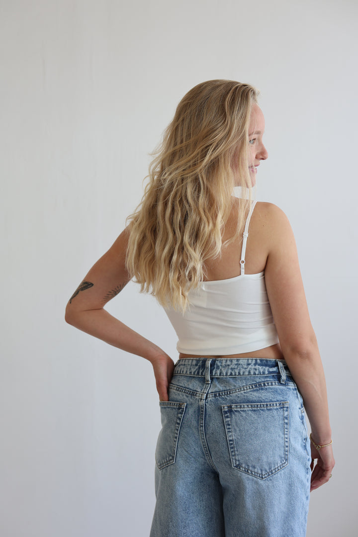 Barrel Waistband Jeans