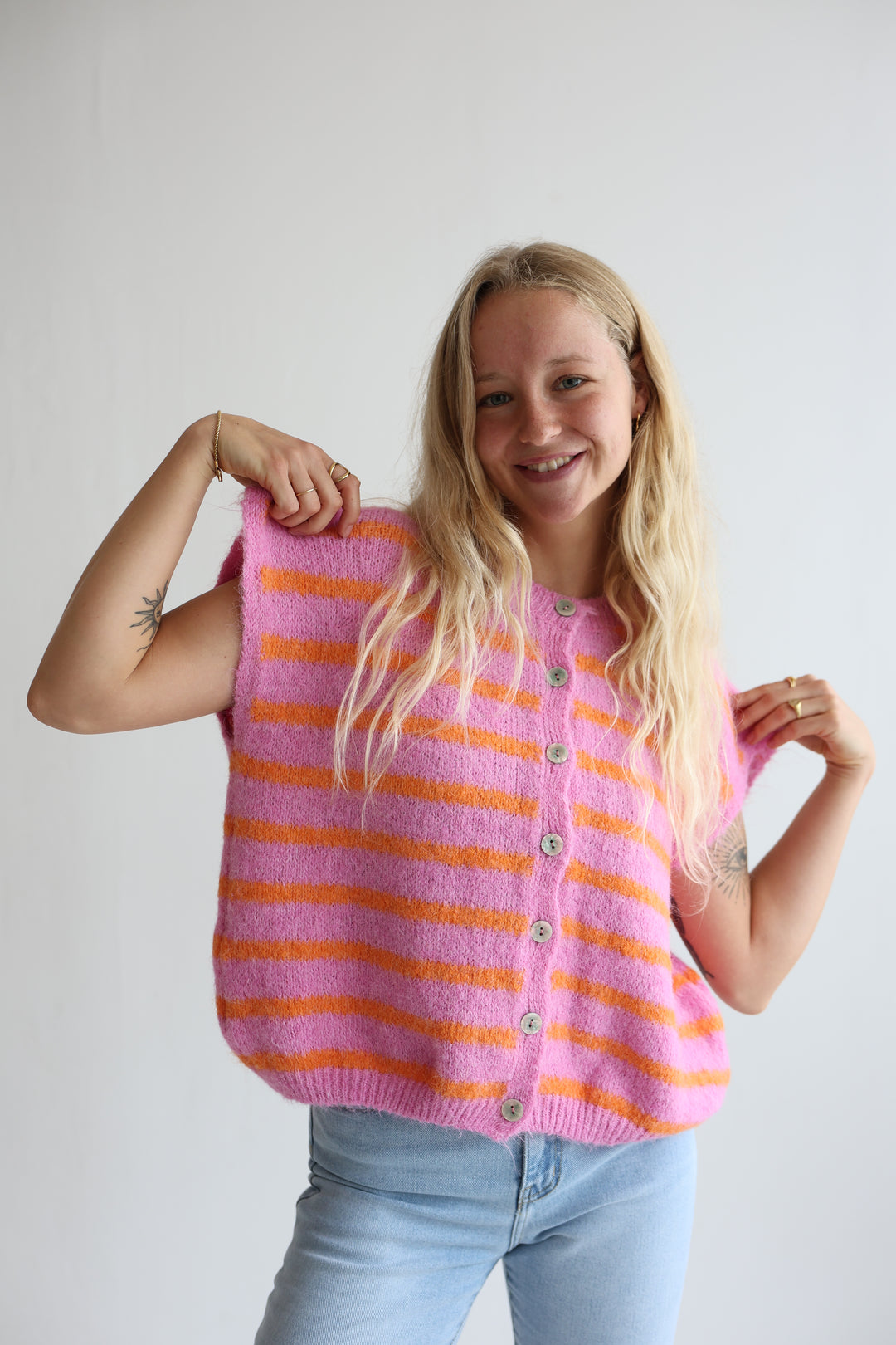 Gestreifte Weste Cosima