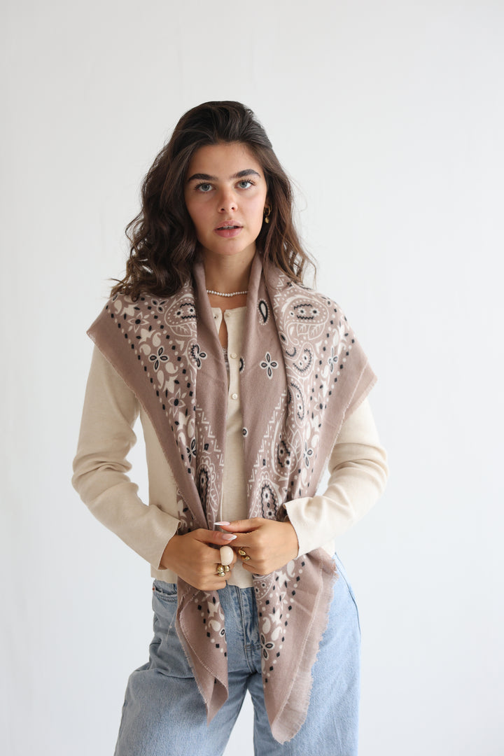 Bohemian Bloom Scarf