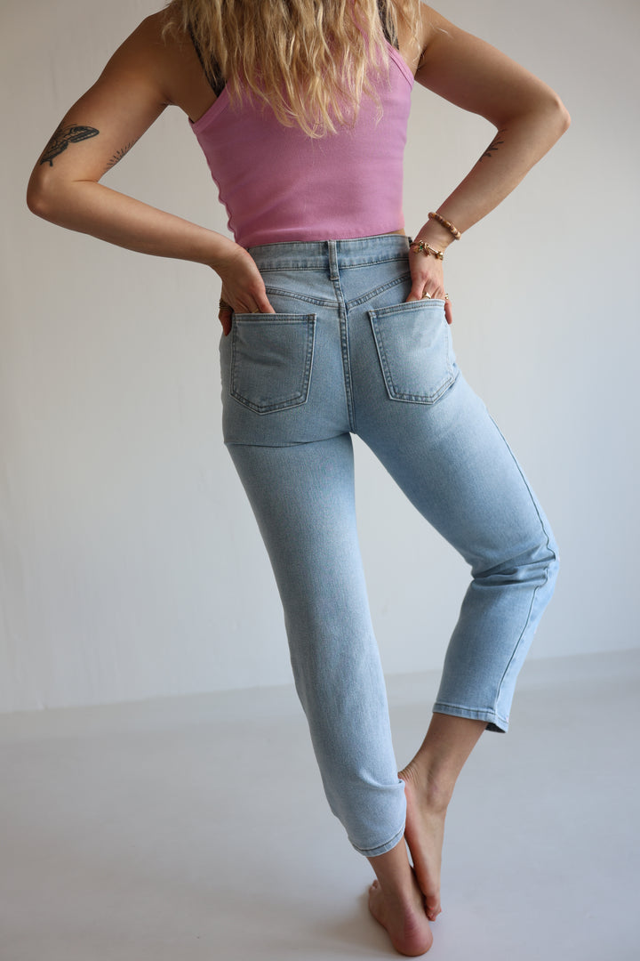 Mom Jeans Little Heartprint