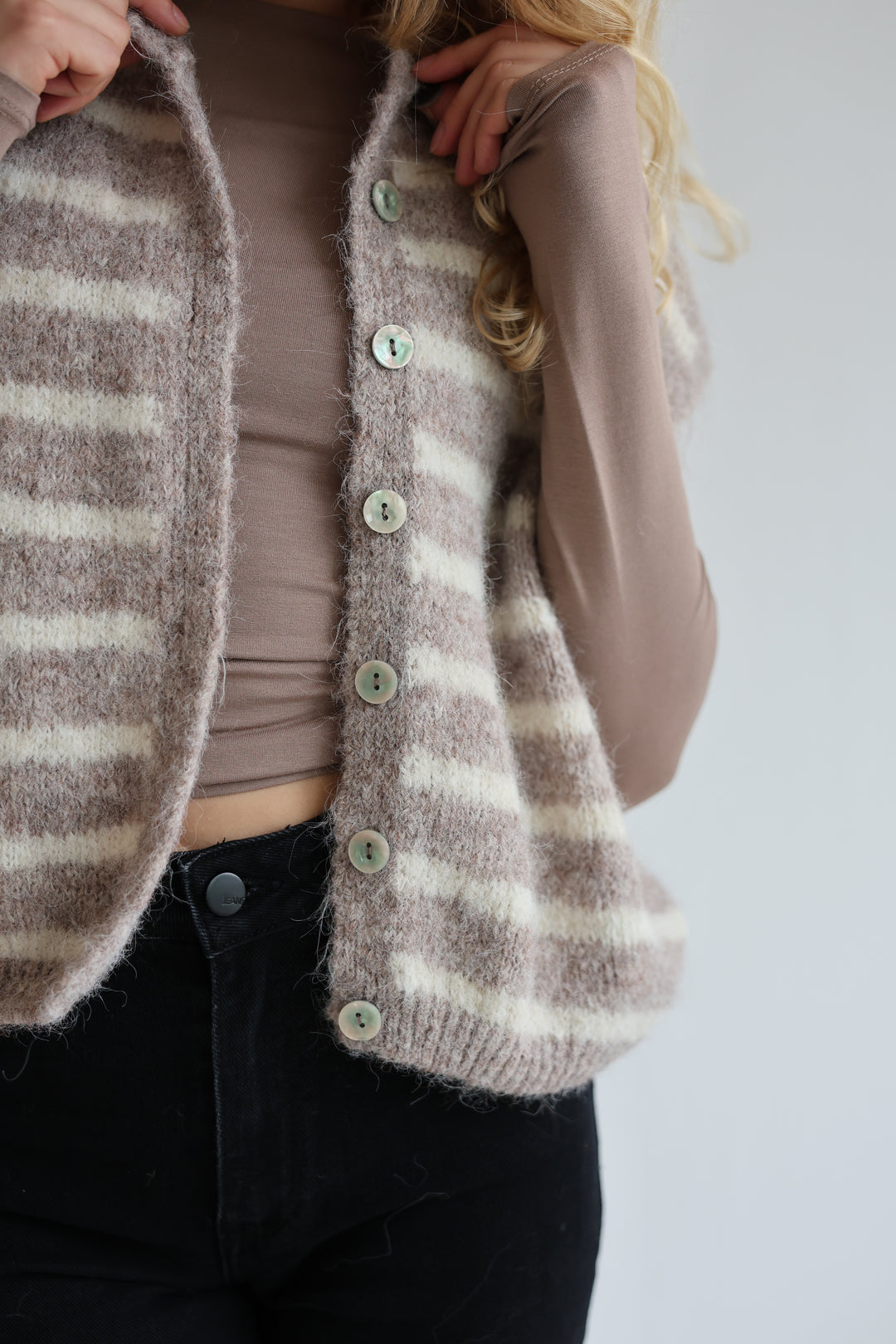 Gestreifte Weste Cosima