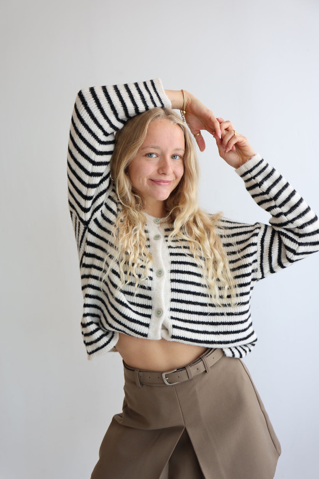 Gestreifter Cardigan Josephine